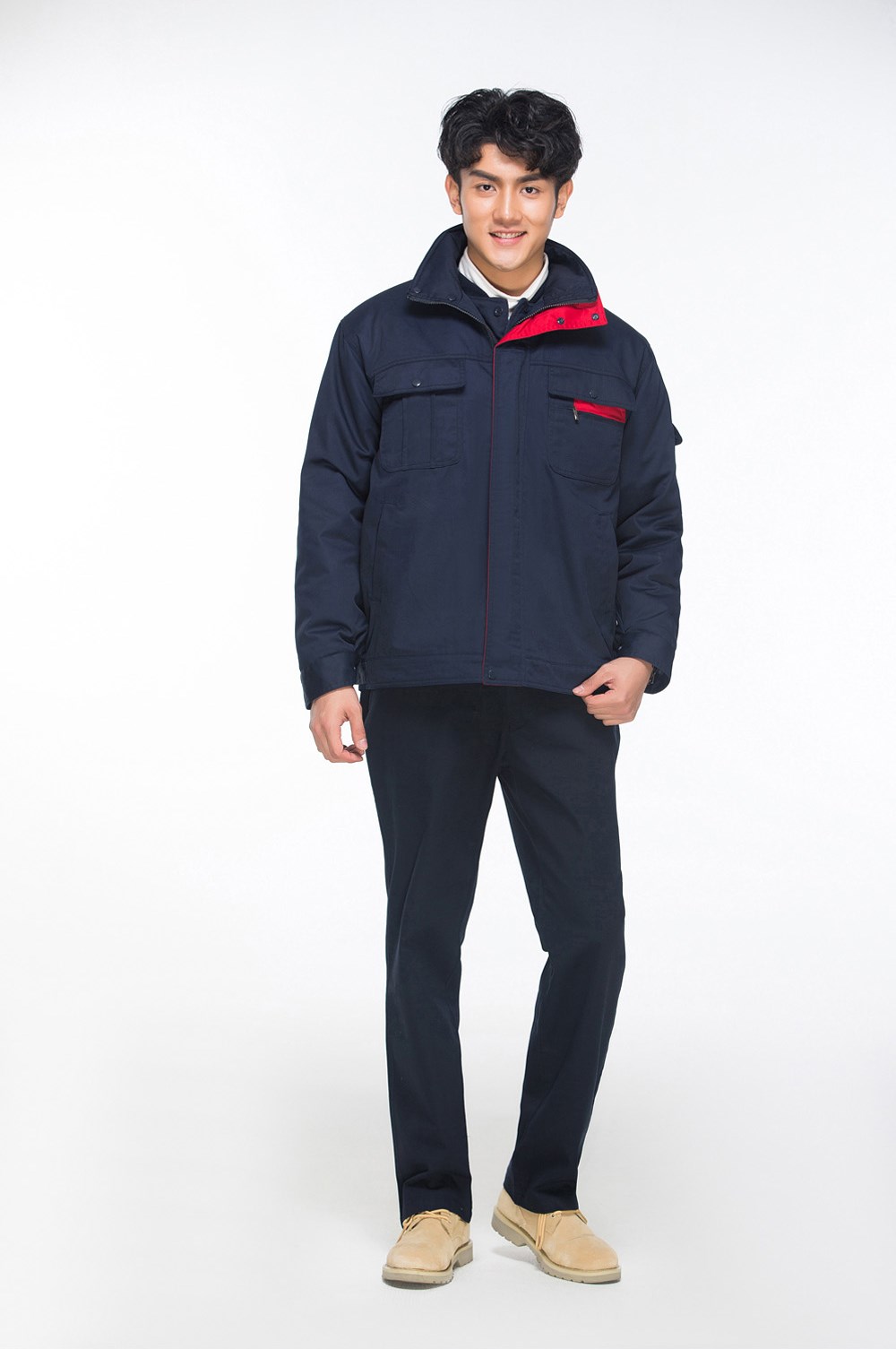 冬季棉服sym006模特展示 冬季棉服sym006模特展示