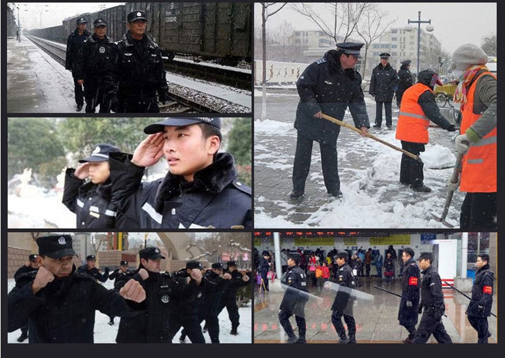 保安大衣加厚保安服冬裝服 保安大衣加厚保安服冬裝服