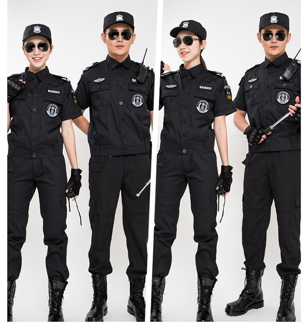 夏季保安服短袖套裝 夏季保安服短袖套裝