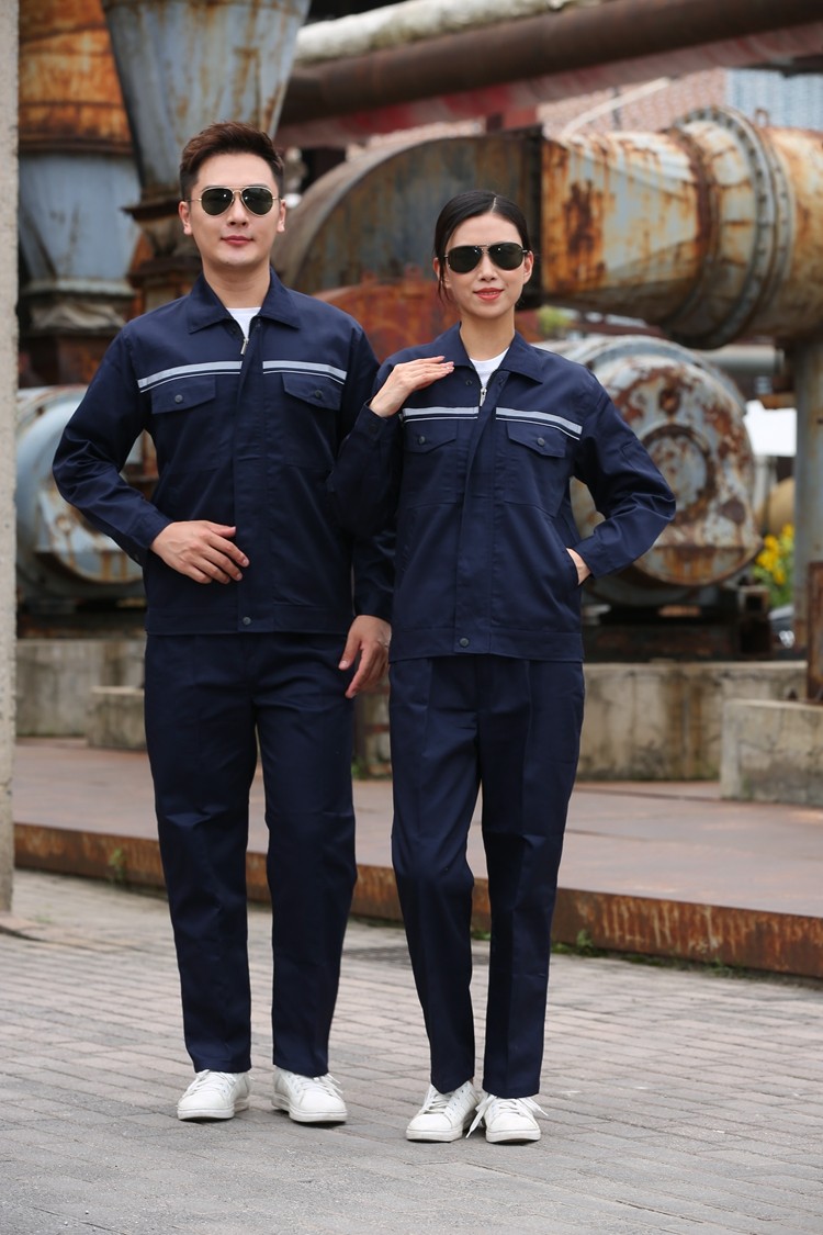 春秋長(zhǎng)袖滌棉工作服