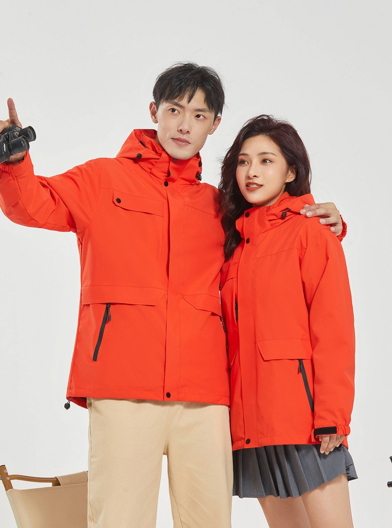 沖鋒衣模特上身效果展示圖 沖鋒衣模特上身效果展示圖