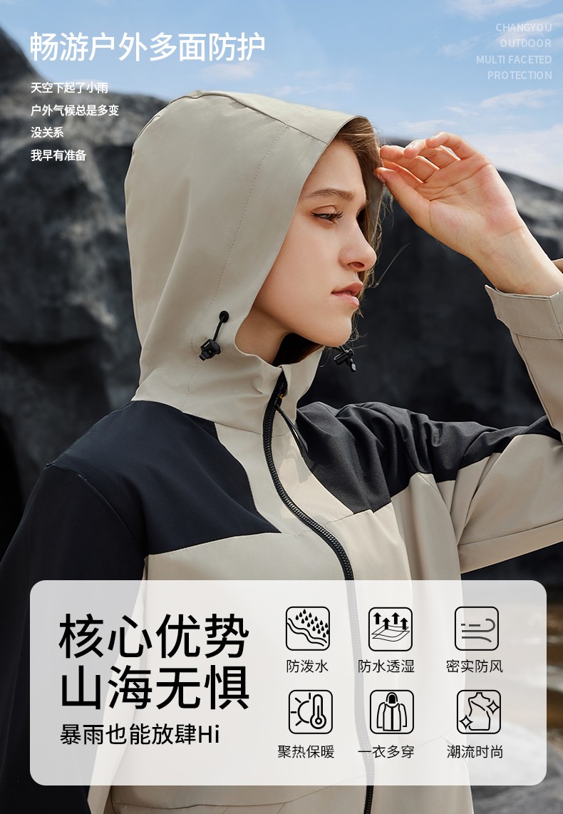 多面防護沖鋒衣 多面防護沖鋒衣